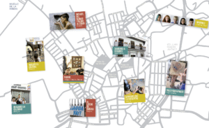mapa con rutas
